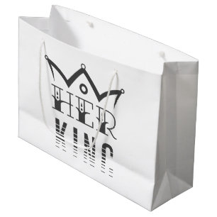 Her King Large Gift Bag