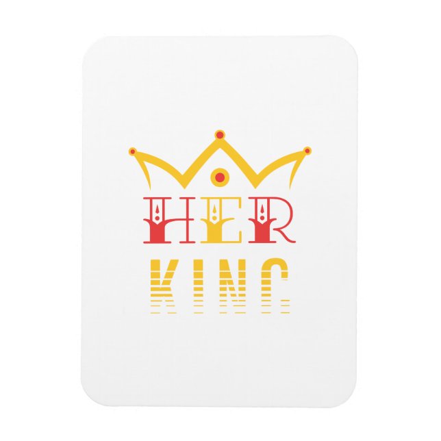 Her King Magnet (Vertical)