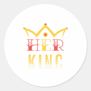 Her King Sticker