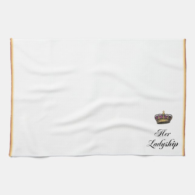 Her Ladyship Kitchen Towel (Horizontal)