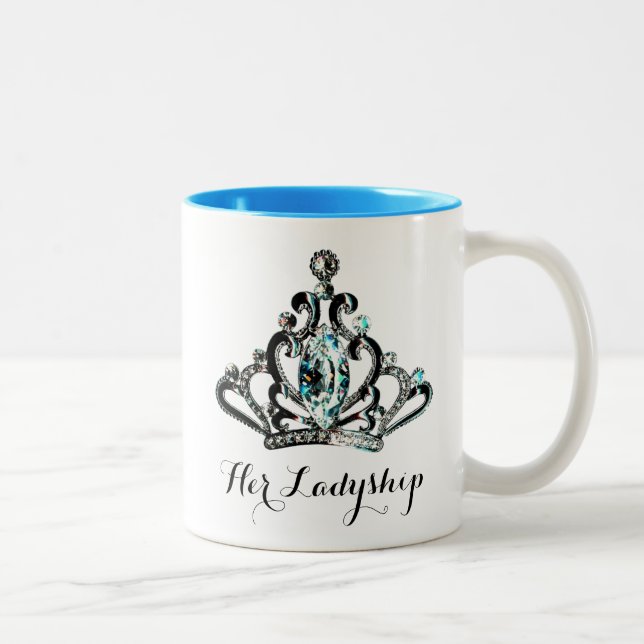 "HER LADYSHIP" Tiara Mug (Right)