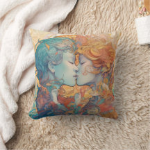 Her Love, Her Way | Lesbian Kiss Art Deco Style
