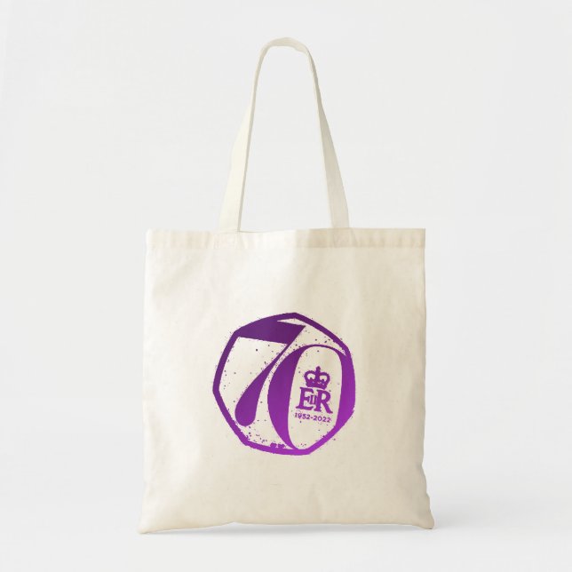 Her Majesty Platinum Jubilee Tote Bag (Front)