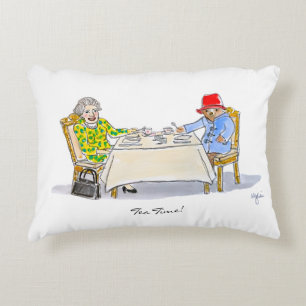 Her Majesty, Queen Elizabeth II Accent Pillow
