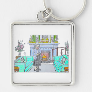 Her Majesty, Queen Elizabeth II Keychain