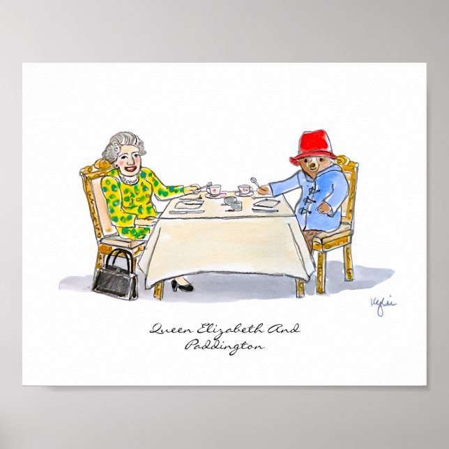 Her Majesty, Queen Elizabeth II Poster (Front)