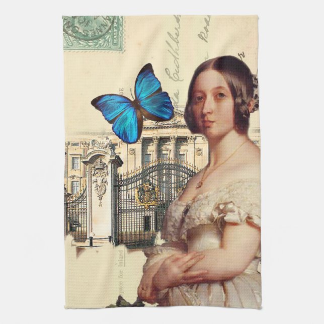 Her Majesty, Queen Victoria Kitchen Towel (Vertical)