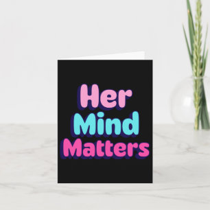 Her Mind S Womens Mental Health Sticker Card