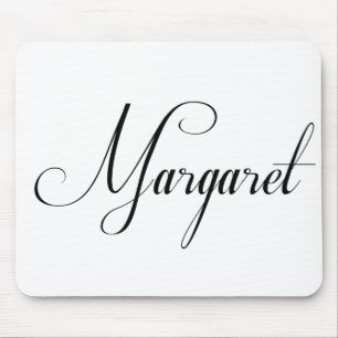 Her Name Is Margaret Calligraphy Mouse Pad