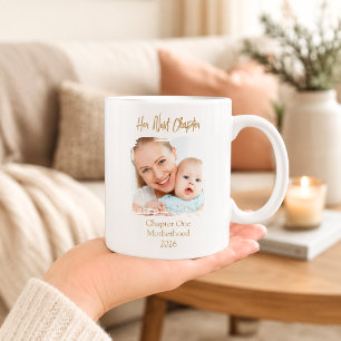 Her Next Chapter Mother Mom Photo Coffee Mug