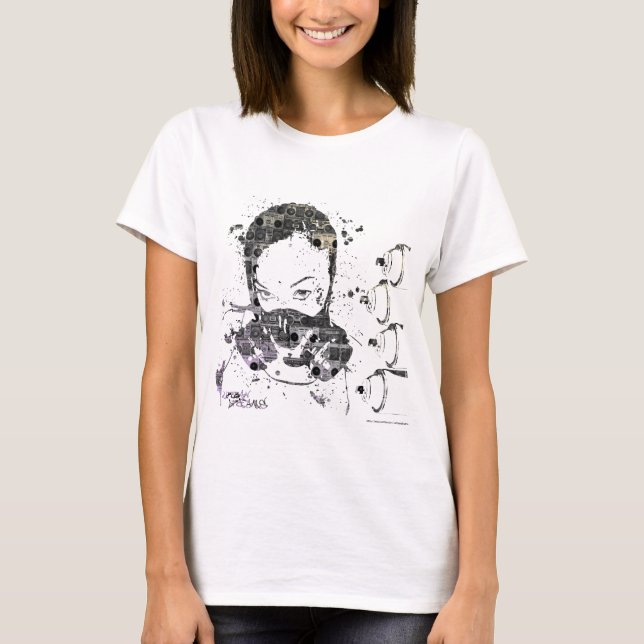 Her On The Wall T-Shirt (Front)