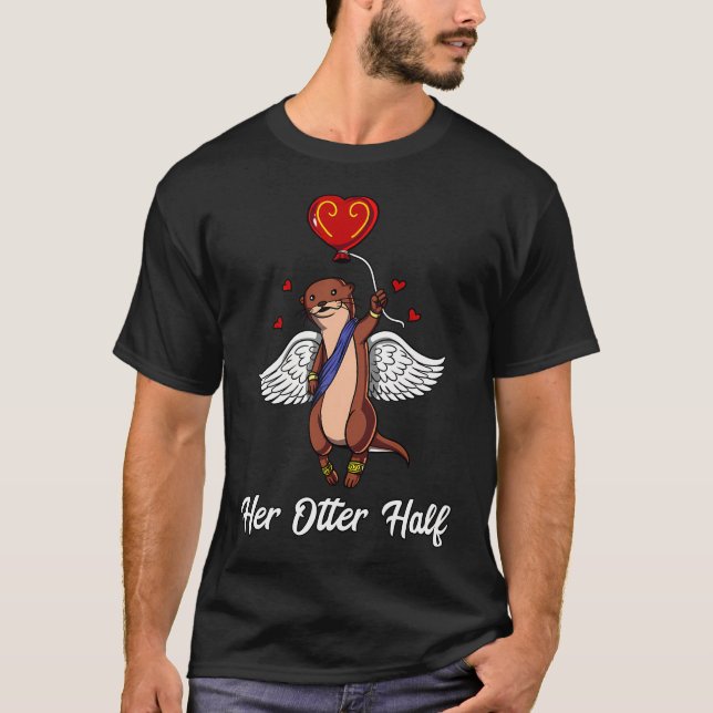 Her Otter Half T-Shirt (Front)