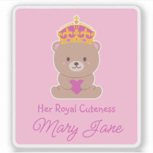 Her Royal Cuteness   Funny Cute Personalized Baby