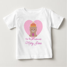 Her Royal Cuteness | Funny Cute Personalized Pink