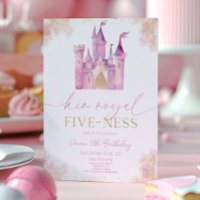 Her Royal Five-Ness Princess 5th Birthday Party