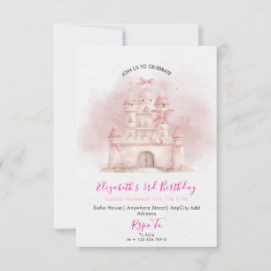 Her Royal Highness Princess Birthday Party Invite