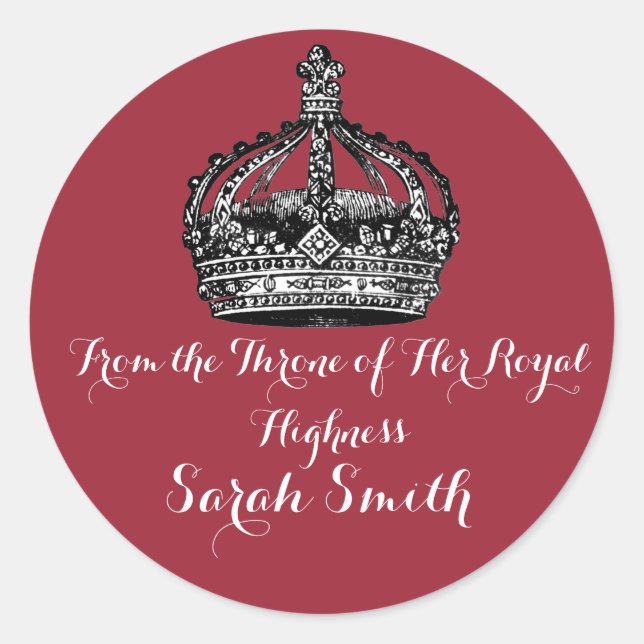 Her Royal Highness Stickers (Front)