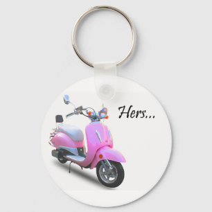 Her Scooter Keychain