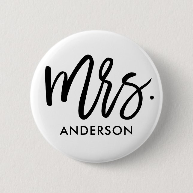 Her Very Own Personalized 2 Inch Round Button (Front)