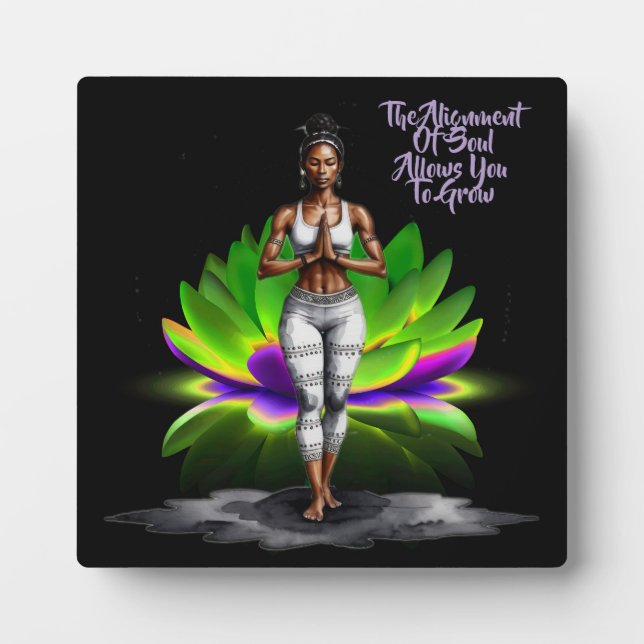 Her Wisdom Alignment Tabletop Plaque with Easel (Front)