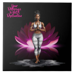Her Wisdom Difference  Ceramic Tile