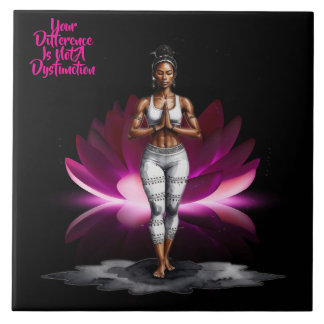 Her Wisdom Difference  Ceramic Tile