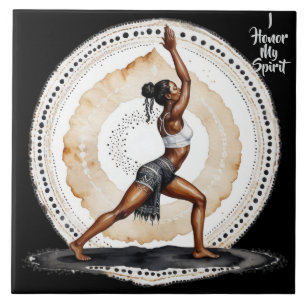 Her Wisdom I Honour  Ceramic Tile