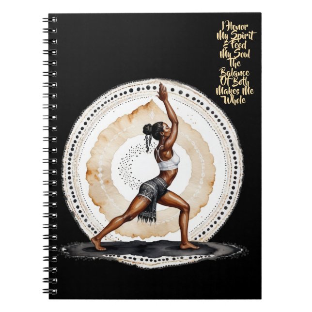 Her Wisdom I Honour Spiral Photo Notebook (Front)