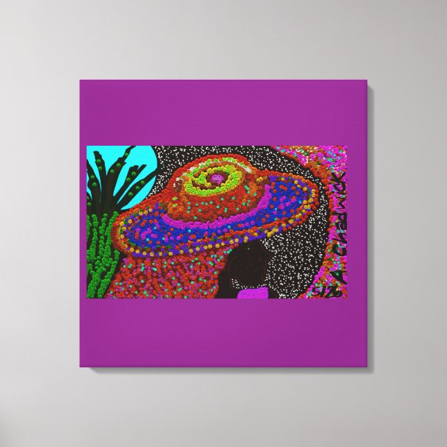 Her World Canvas Print (Front)