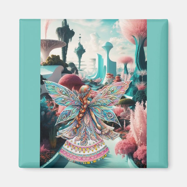 Her World Of Magical Wonder Magnet (Front)