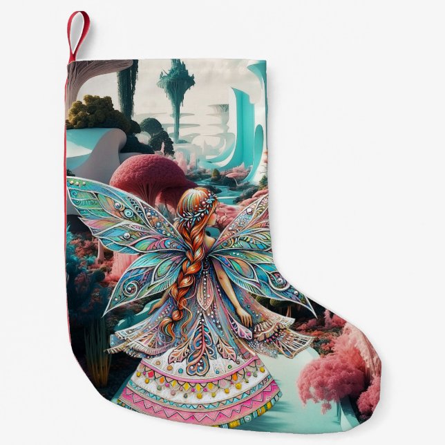 Her World Of Magical Wonder Small Christmas Stocking (Front)