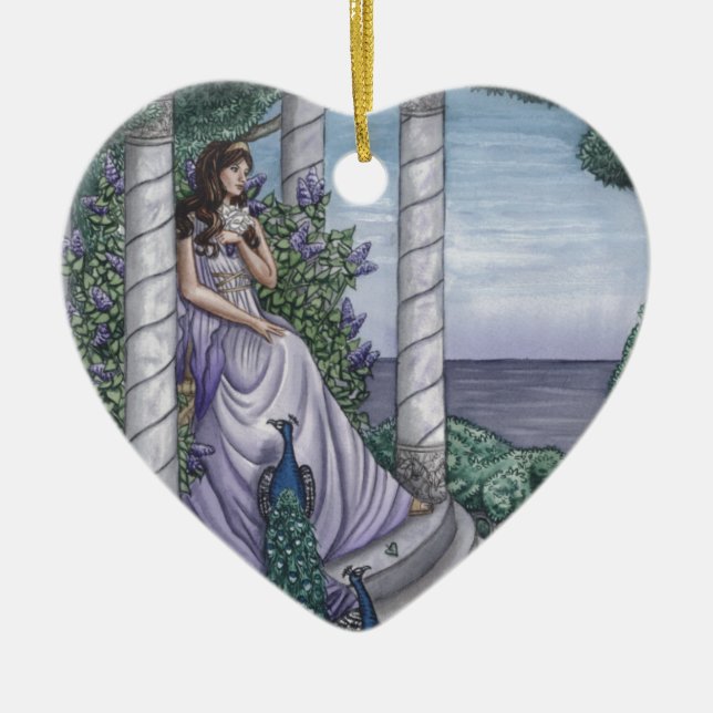 Hera Ceramic Ornament (Front)