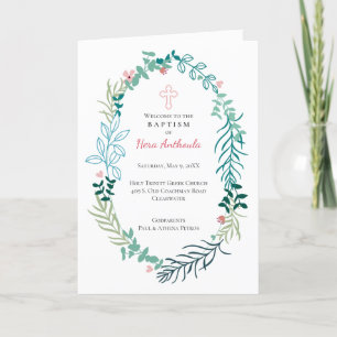 Hera Greek Orthodox Church Baptism Program