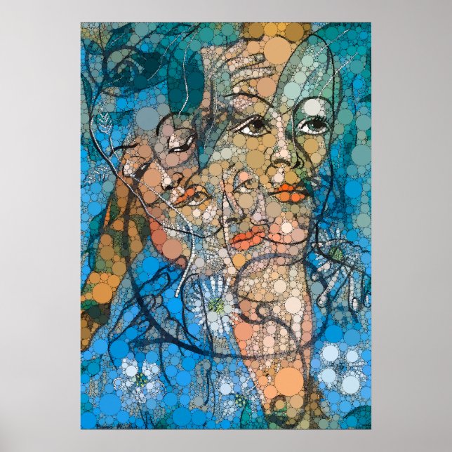 Hera, Infinity Dots by After Francis Picabia Poster (Front)