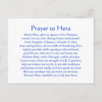 Hera Postcard