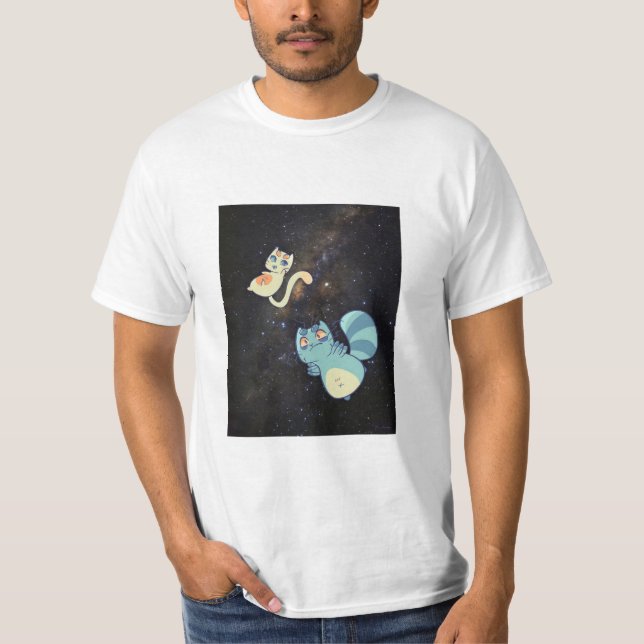 HERALD & CHEESEMAN Spaced Out T-Shirt (Front)