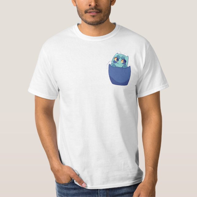 HERALD Hostage Pocket T-Shirt - White (Front)