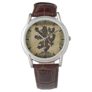 Heraldic Rampant Lion Custom Watch