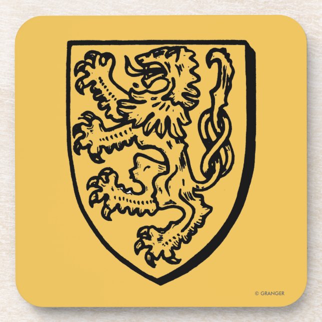 Heraldry: Lion Coaster (Front)