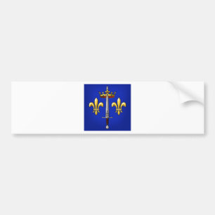 Heraldry of Joan of Arc Jeanne d'Arc Bumper Sticker