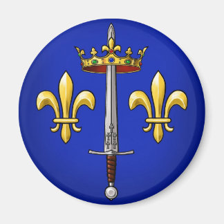 Heraldry of Joan of Arc Jeanne d'Arc Magnet