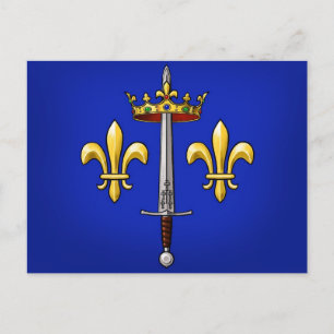Heraldry of Joan of Arc Jeanne d'Arc Postcard