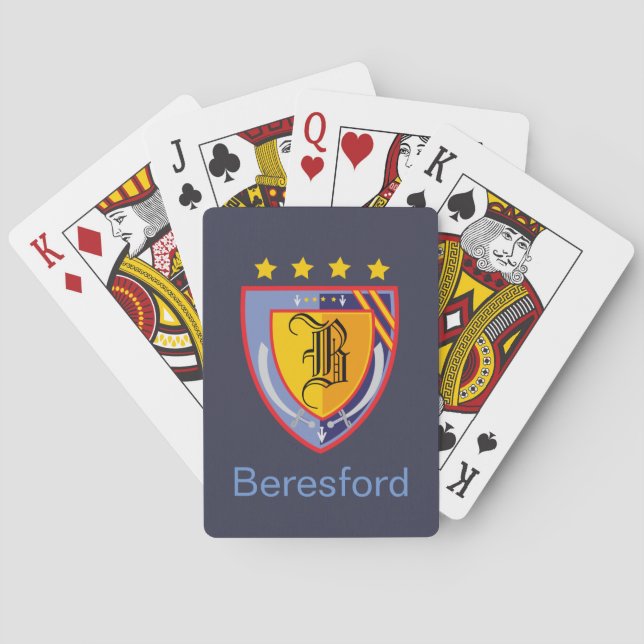 Heraldry Playing Cards (Back)