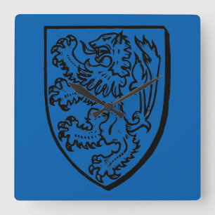 Heraldry Square Wall Clock