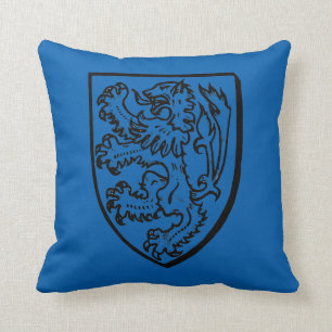 Heraldry Throw Pillow