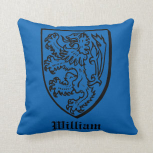 Heraldry Throw Pillow