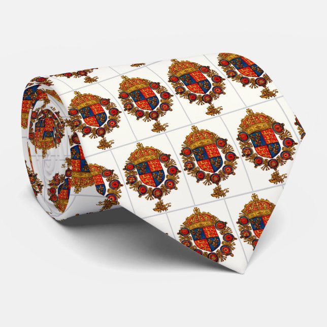 Heraldry With Crown Tie (Rolled)