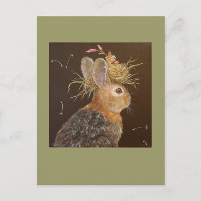 Herb le Bun et Jula la carte postale cardinale pou (Devant)