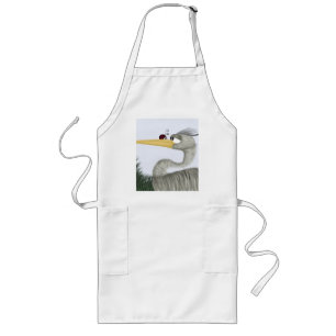 Herb The Heron And His Visitor Long Apron