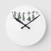 Herbal garden drawing minimalist botanical boho